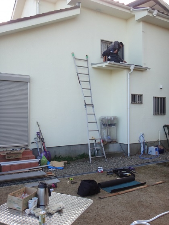 屋根材、板金工事