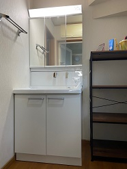 Dressing room、改修工事