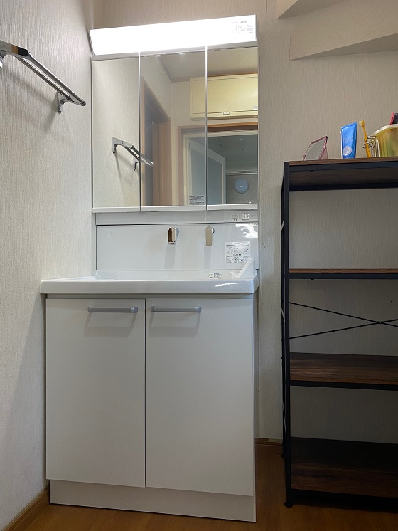 Dressing room、改修工事