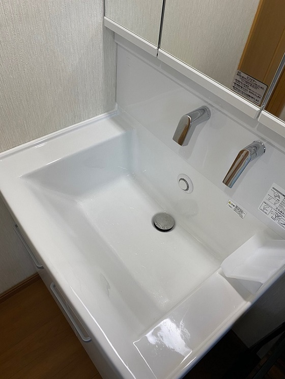 Dressing room、改修工事