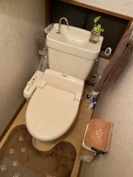 Toilet、交換工事