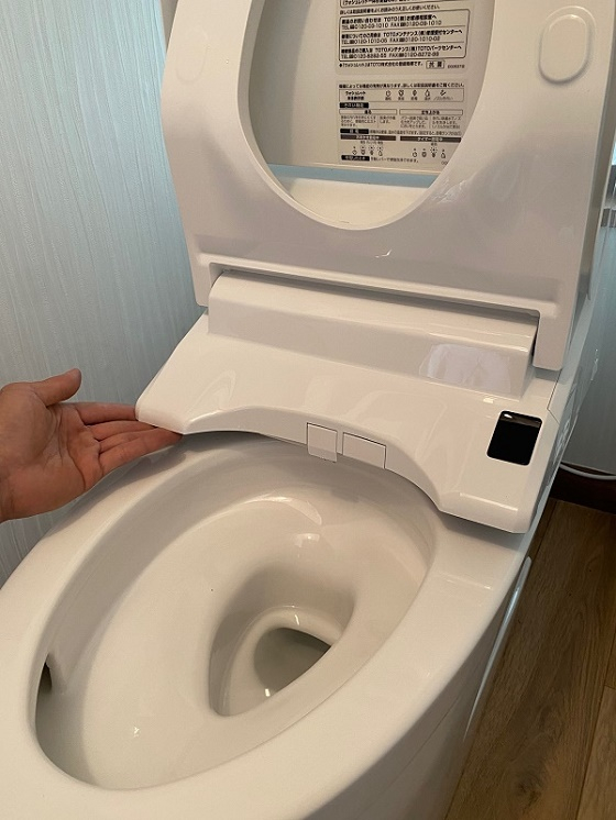 Toilet、交換工事