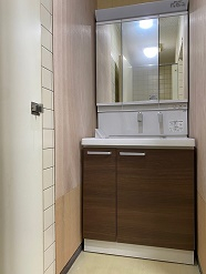 Dressing room、改修工事